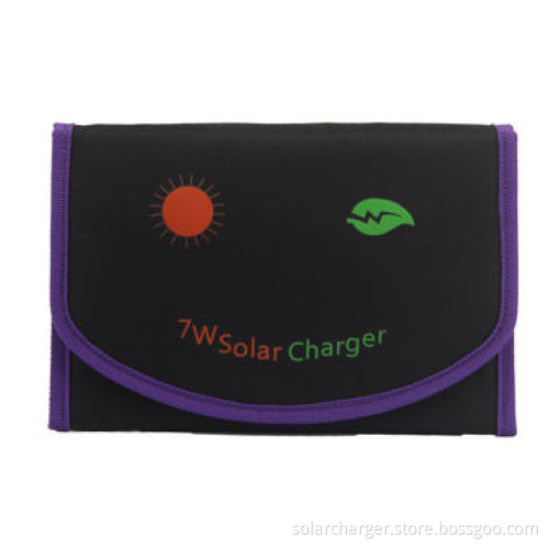 Foldable solar charger